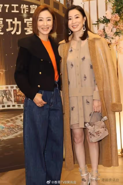 TVB兩大實力派視後難得聚頭!為《新聞女王2》開工