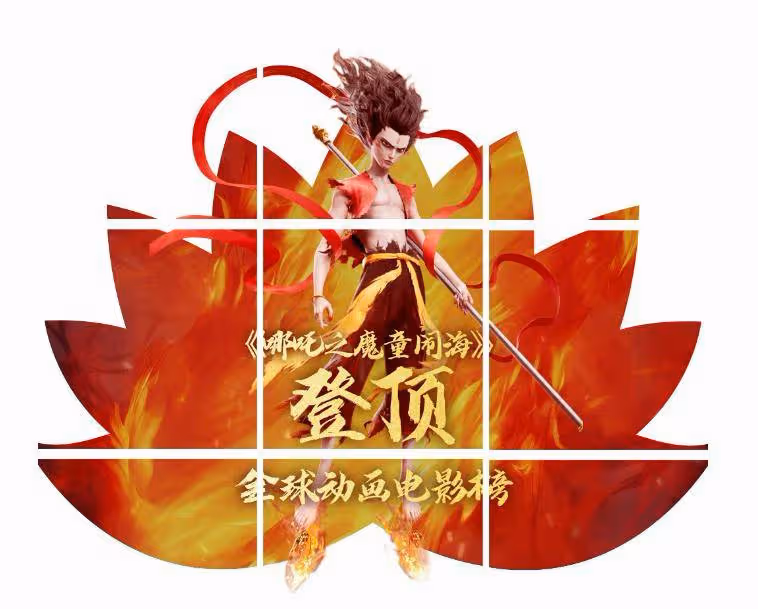 《哪吒2》拿下全球動畫電影票房第一！餃子導演已閉關