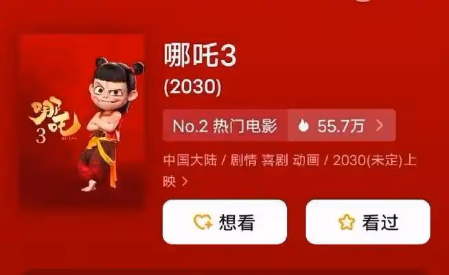 《哪吒2》拿下全球動畫電影票房第一！餃子導演已閉關