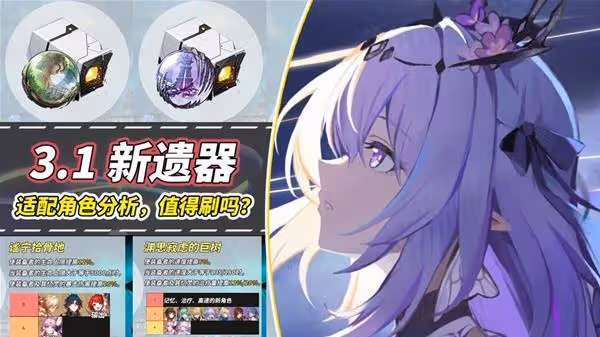 《崩壞:星穹鐵道》3.1新遺器前瞻分析