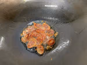 臘腸荷蘭豆