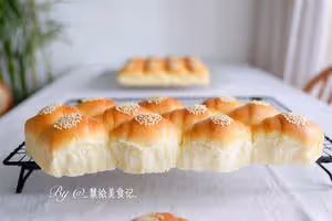 牛奶麵包卷（直接法）