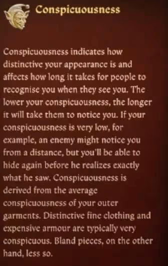 《天國:拯救2》潛行相關屬性詳解