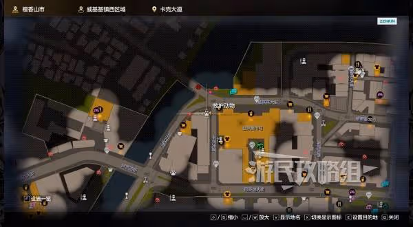 《如龍8外傳》吾朗王國全動物位置一覽