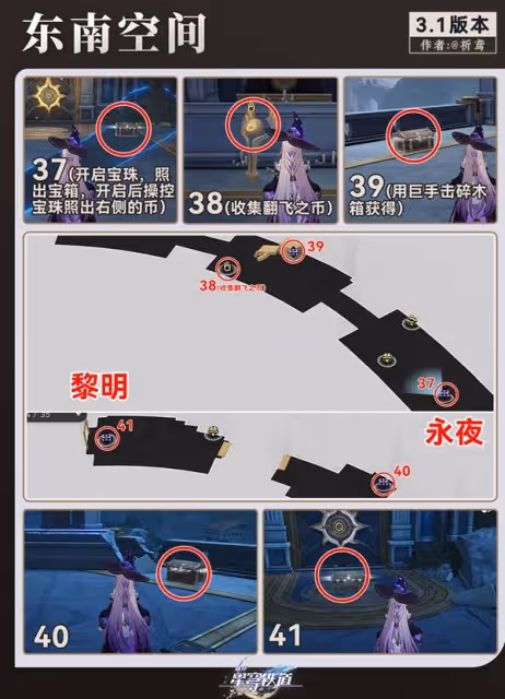 《崩壞：星穹鐵道》雅努薩波利斯寶箱收集