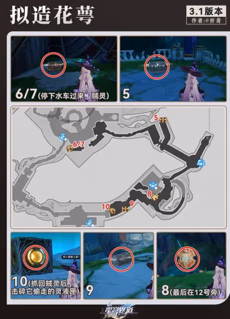《崩壞：星穹鐵道》永夜神悟樹庭全寶箱收集