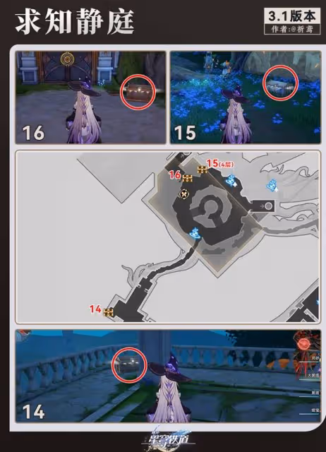 《崩壞：星穹鐵道》永夜神悟樹庭全寶箱收集