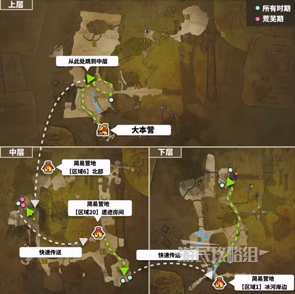 《怪物獵人：荒野》全骨冢位置及路線推薦