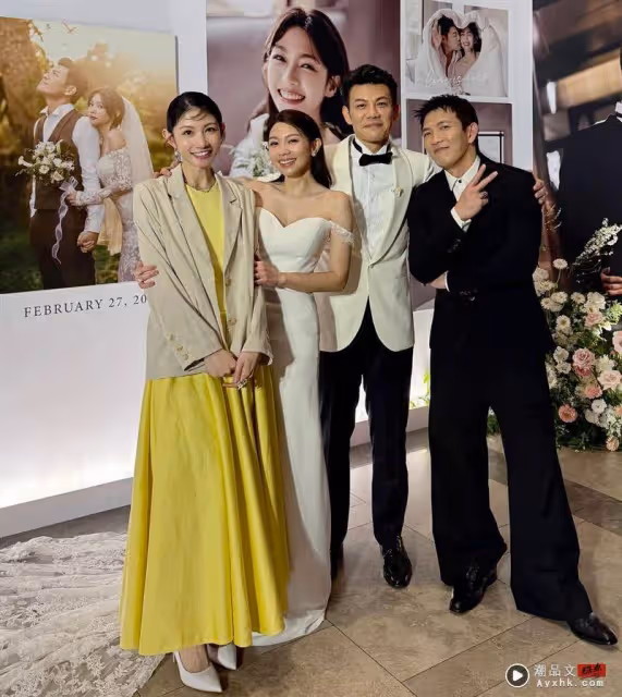 坤達、柯佳嬿婚禮罕見同框亮相！2人定情作《我們發財了》5演員合體