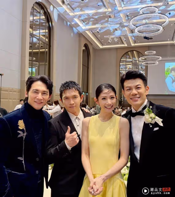 坤達、柯佳嬿婚禮罕見同框亮相！2人定情作《我們發財了》5演員合體