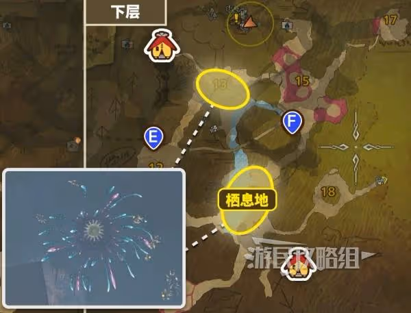 《怪物獵人:荒野》大望花水母地圖位置一覽