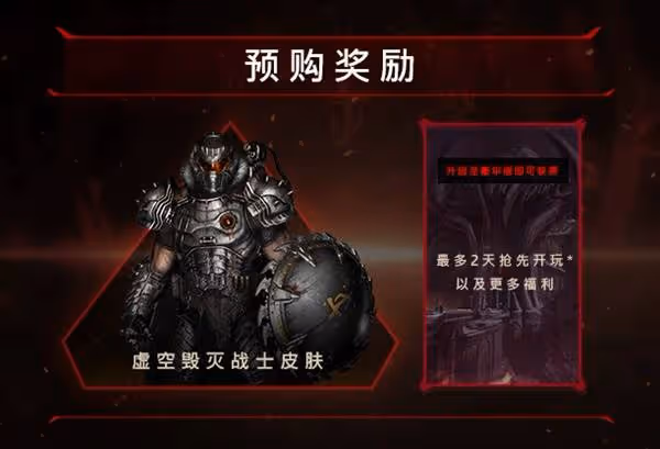 《毀滅戰士：黑暗時代》預購獎勵一覽