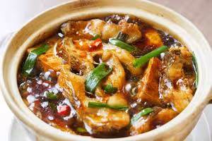 鱸魚豆腐煲