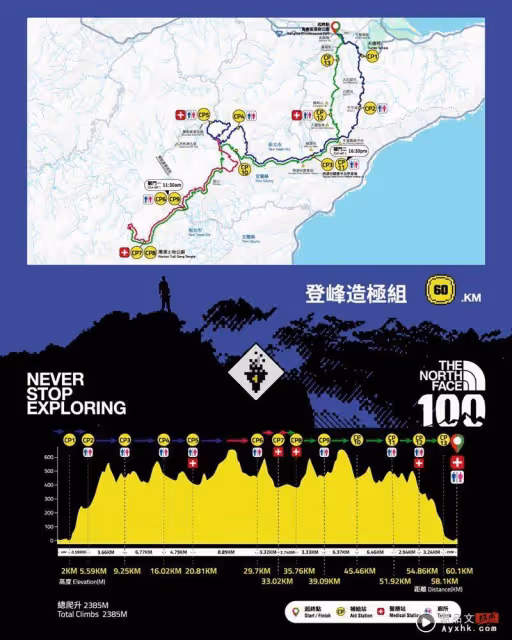 2025 TNF 100台北越野跑報名倒數計時 南珉貞將領跑這一組