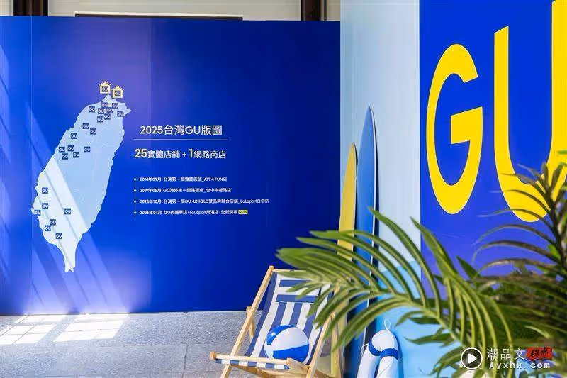 GU揭曉春夏四大流行趨勢　4月插旗美麗華、LaLaport 南港