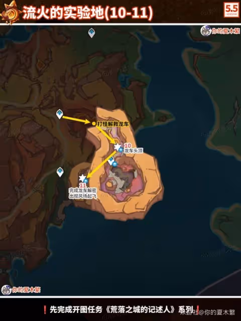 《原神》沃陸之邦火神瞳收集路線