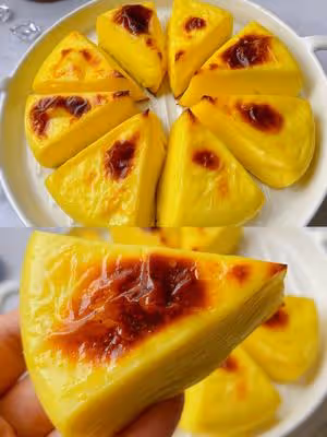 芝士烤牛奶