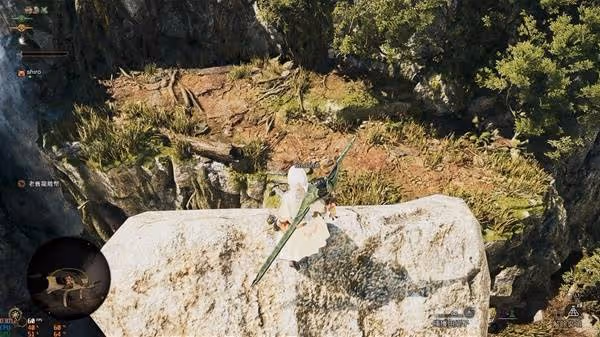 《怪物獵人:荒野》集會所超大柔毛秧雞位置