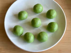艾葉青團