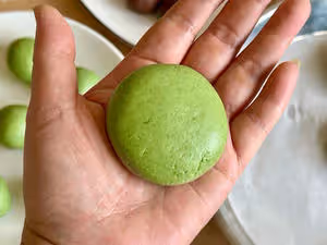 艾葉青團