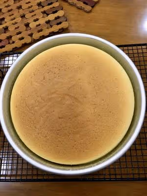 8寸輕乳酪蛋糕不開裂不縮腰