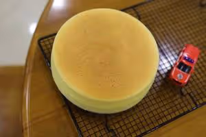 8寸輕乳酪蛋糕不開裂不縮腰