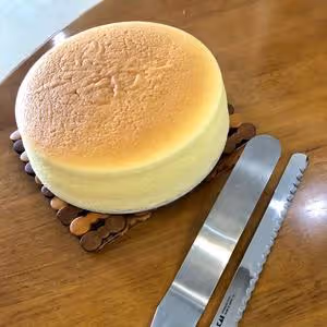 8寸輕乳酪蛋糕不開裂不縮腰