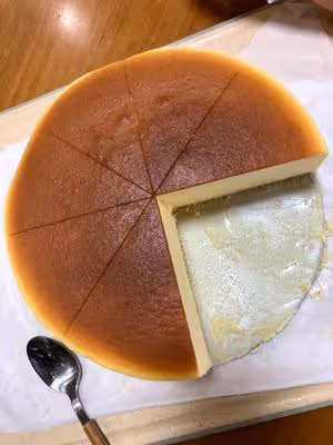 8寸輕乳酪蛋糕不開裂不縮腰