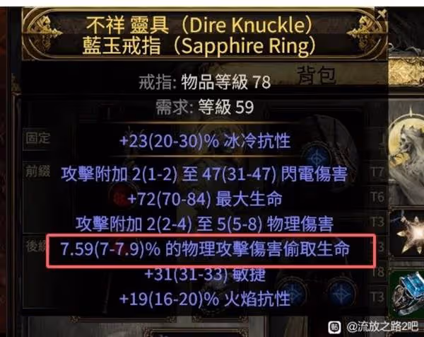 《流放之路2》亞馬遜電矛BD分享