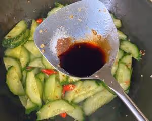 黃瓜炒火腿