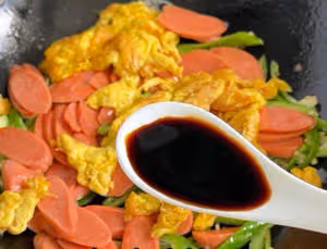 雞蛋火腿炒青椒