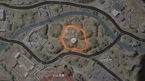 《暗區突圍:無限》前線要塞地圖解析