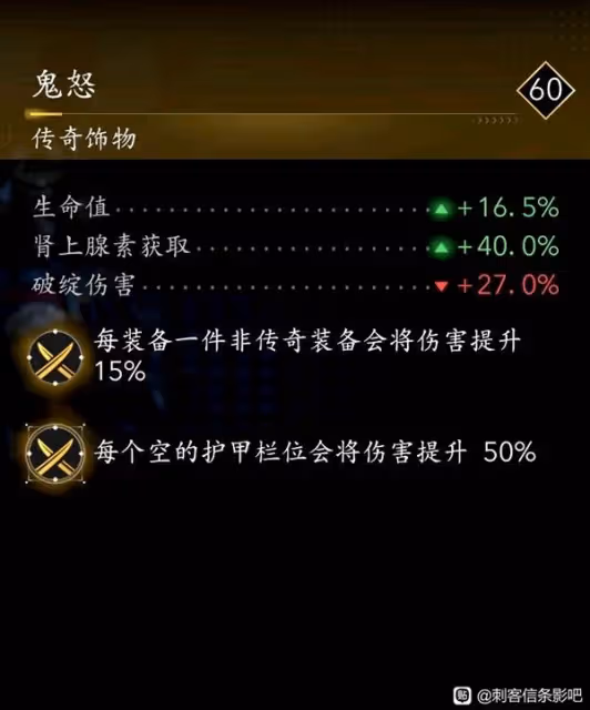 《刺客信條：影》奈緒江與彌助紫金配裝推薦
