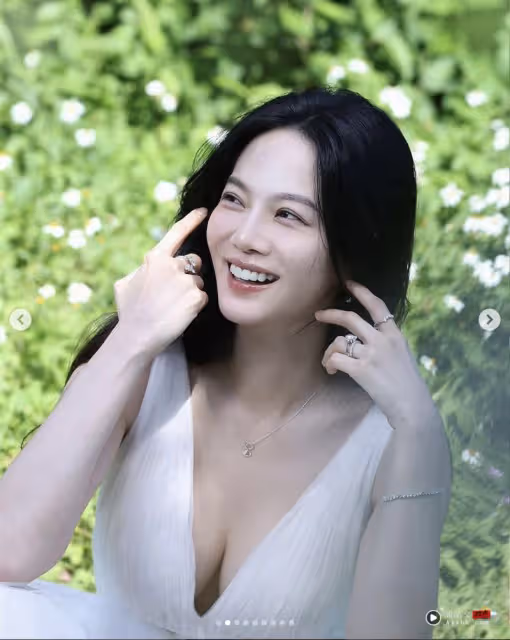 曾之喬當媽後大解放！深V白紗炸出超猛事業線　向自己告白：依然愛你