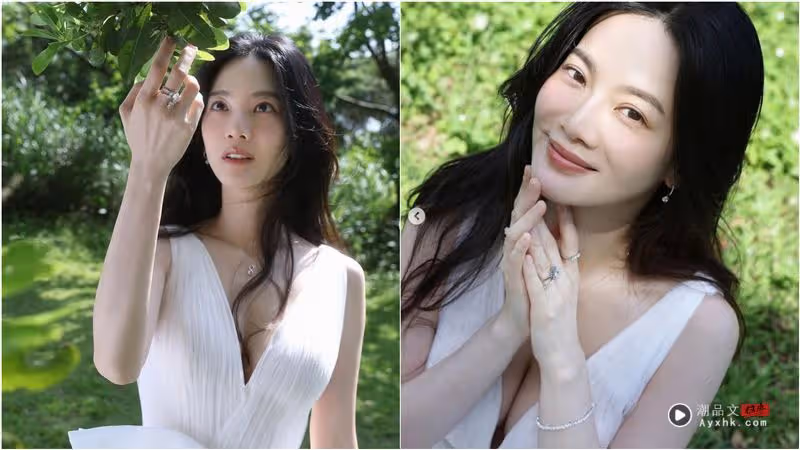 曾之喬當媽後大解放！深V白紗炸出超猛事業線　向自己告白：依然愛你