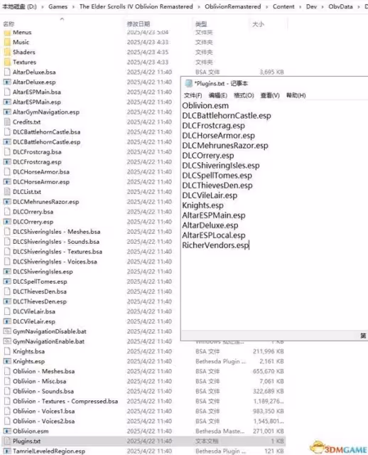 《上古捲軸4:重製版》負重修正MOD分享