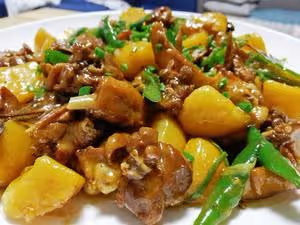 土豆悶鴨
