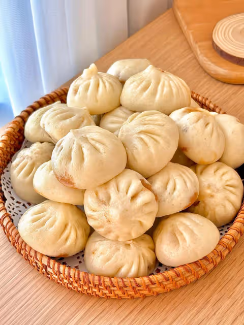 鮮肉小籠包（詳細肉餡配料方法）鬆軟鮮嫩多汁