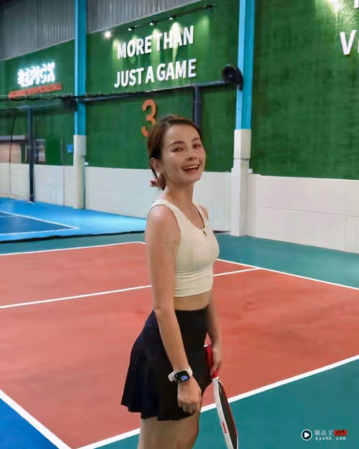Pickleball造型遭網友言語性騷擾!Aki 震驚回擊:穿衣自由的權利屬於男女