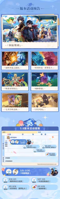 《原神》5.6前瞻節目內容整理