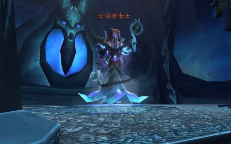 WLK懷舊服P4階段ICC冰冠堡壘攻略 二號BOSS亡語女士打法