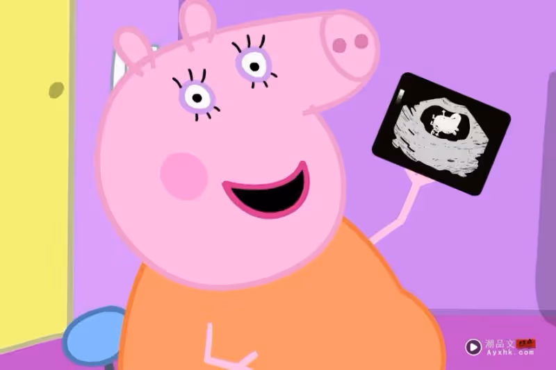 Peppa Pig 媽媽懷孕了!倫敦地標亮燈秀 第3胎性別!