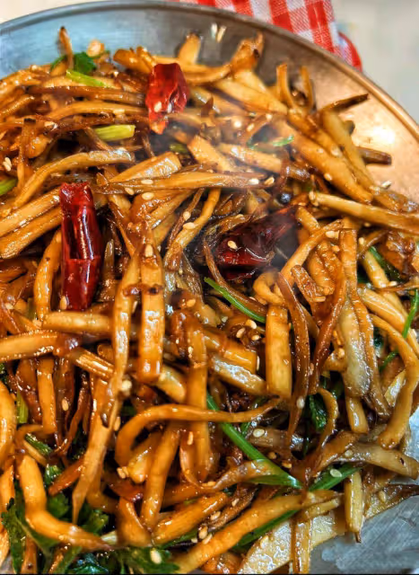 干煸杏鮑菇（多種口味做法）