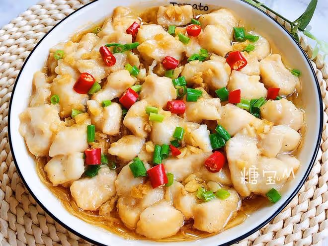 🔥吃不胖❗️蒜蓉粉絲龍利魚❗️