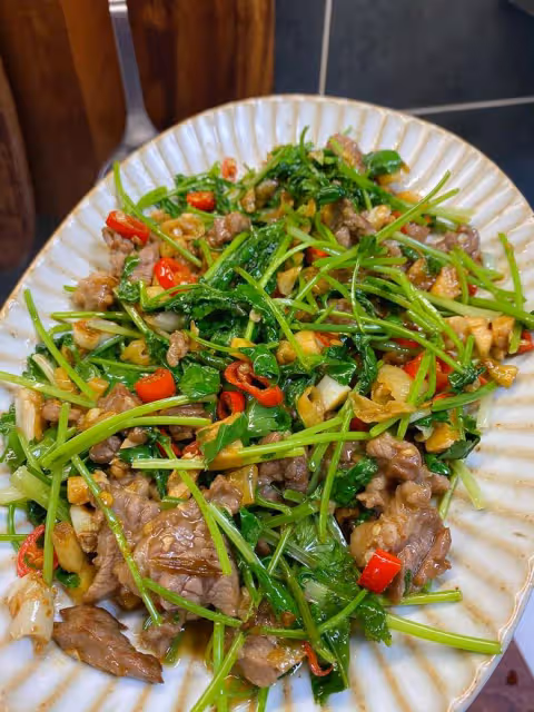 小炒黃牛肉，肉嫩味香！太好吃了簡直是米飯殺手！