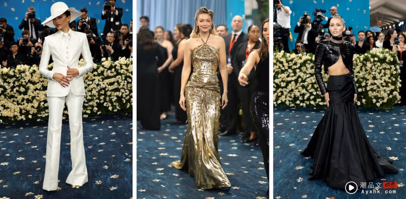 LISA首次亮相Met Gala!全身LV黑蕾絲 下半身僅穿條三角內內見人