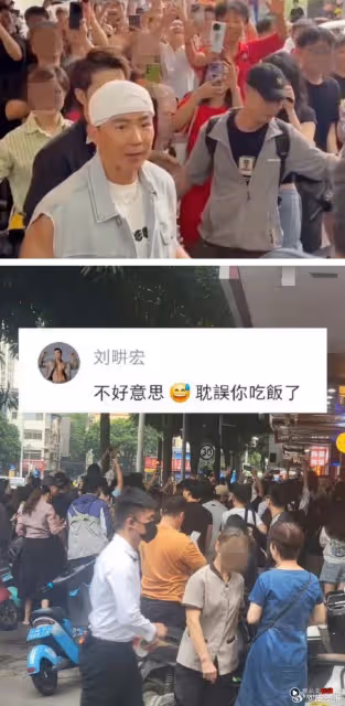 劉耕宏被曝拍攝強制清場!民眾排隊、吃面全被趕走 他直接報警