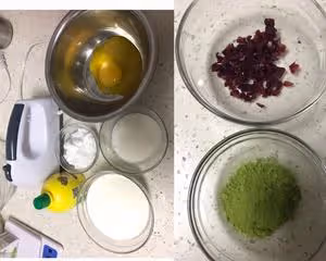 冰淇淋（原味、蔓越莓、抹茶）—簡單粗暴法
