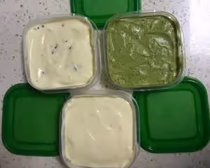 冰淇淋（原味、蔓越莓、抹茶）—簡單粗暴法