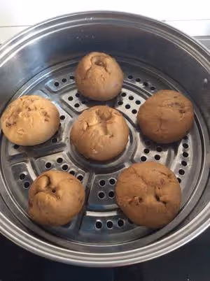 紅糖大棗開花饅頭